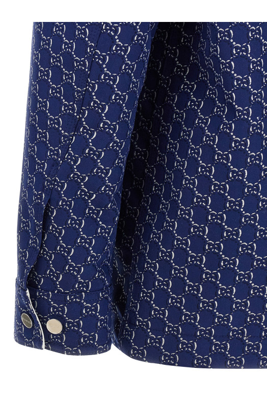 'GG Shadow' jacket Blue 'GG Shadow' jacket Blue