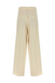 Шерстяные брюки Бежевый A25SP04MTIVORY Шерстяные брюки Бежевый A25SP04MTIVORY