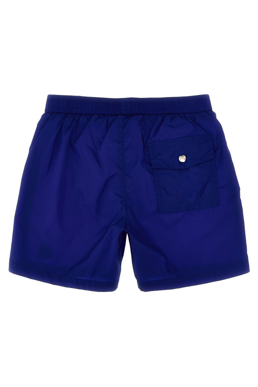 Шорти для плавання з нашивкою з логотипом Синій MONCLER ENFANT K19542C0000953326739 Шорти для плавання з нашивкою з логотипом Синій MONCLER ENFANT K19542C0000953326739