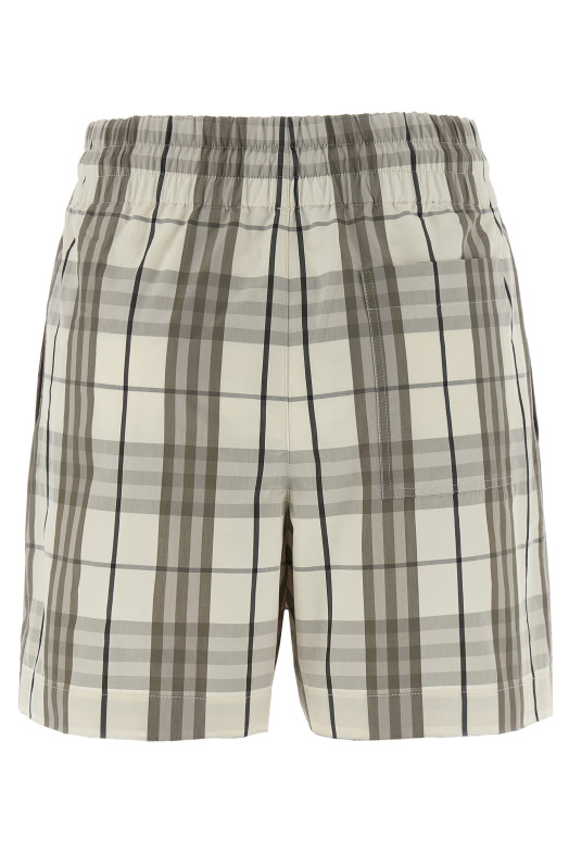 Шорты-бермуды в клетку Серый BURBERRY 8109232COTTONIPCHECK Шорты-бермуды в клетку Серый BURBERRY 8109232COTTONIPCHECK