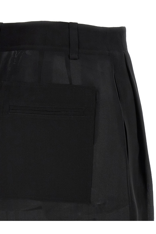 Спідниця KHAITE 'Lucian' Чорна 41493002W3002200 Спідниця KHAITE 'Lucian' Чорна 41493002W3002200