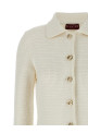 Cotton cardigan White