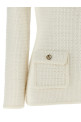 Cotton cardigan White