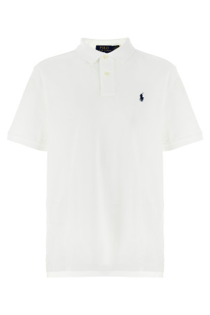 Рубашка-поло с логотипом Белая POLO RALPH LAUREN 710666997001 Рубашка-поло с логотипом Белая POLO RALPH LAUREN 710666997001
