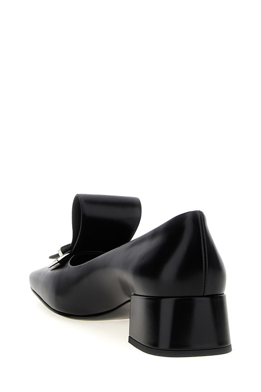 Шкіряні туфлі Чорний PRADA 1I963NFD035055F0002 Шкіряні туфлі Чорний PRADA 1I963NFD035055F0002