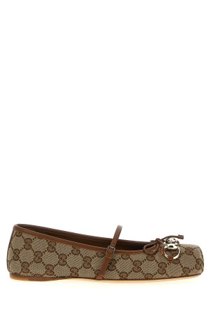 'Donna Gucci' ballet flats Brown 'Donna Gucci' ballet flats Brown