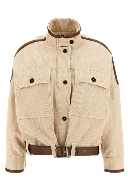 'Babilonia' blouson Beige 'Babilonia' blouson Beige