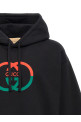 Худі з логотипом Чорний GUCCI 721427XJF5T1868