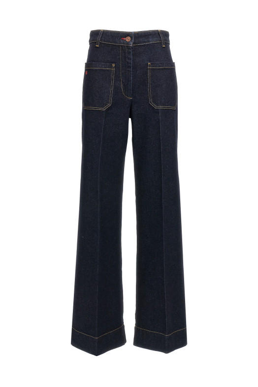 Джинси VICTORIA BECKHAM 'Аліна' сині 1424DJE005218GDARKINDIGORINSE