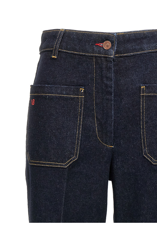 Джинси VICTORIA BECKHAM 'Аліна' сині 1424DJE005218GDARKINDIGORINSE