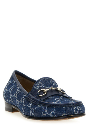 Мокасины GUCCI 'Horsebit' Синий 8155262KQ604247 Мокасины GUCCI 'Horsebit' Синий 8155262KQ604247