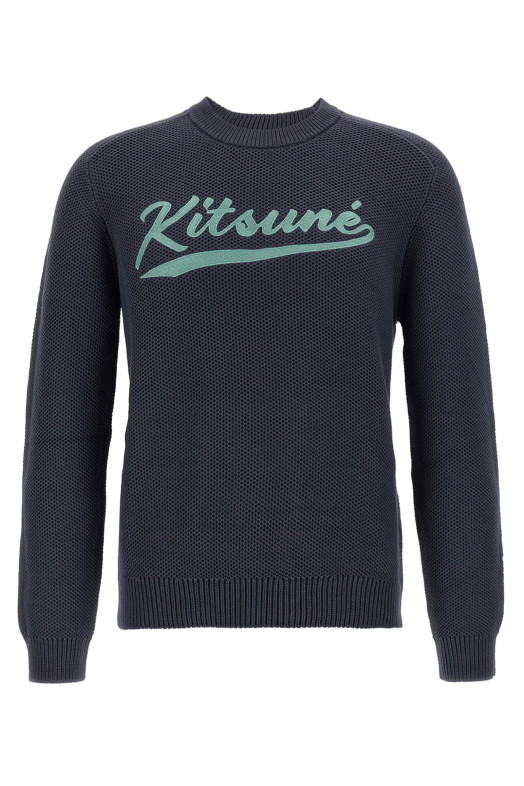 Свитер MAISON KITSUNE 'Varsity' Серый OM00808KT11370076 Свитер MAISON KITSUNE 'Varsity' Серый OM00808KT11370076