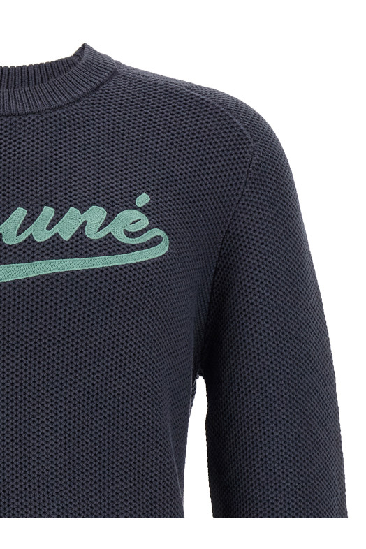 Свитер MAISON KITSUNE 'Varsity' Серый OM00808KT11370076 Свитер MAISON KITSUNE 'Varsity' Серый OM00808KT11370076