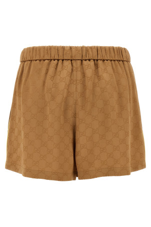 Атласні шорти GG Brown GUCCI 814743ZAQKJ2031 Атласні шорти GG Brown GUCCI 814743ZAQKJ2031