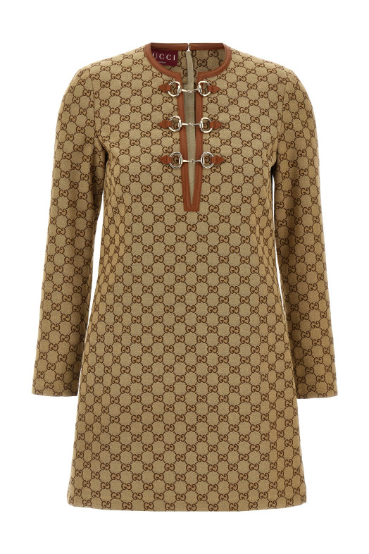 'GG' dress Beige 'GG' dress Beige