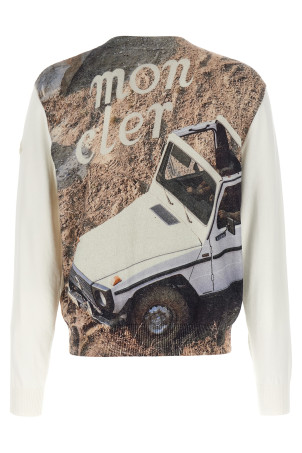 Moncler x Mercedes-Benz by Nigo Jersey White MONCLER GENIUS K14019C00004M1113034 Moncler x Mercedes-Benz by Nigo Jersey White MONCLER GENIUS K14019C00004M1113034