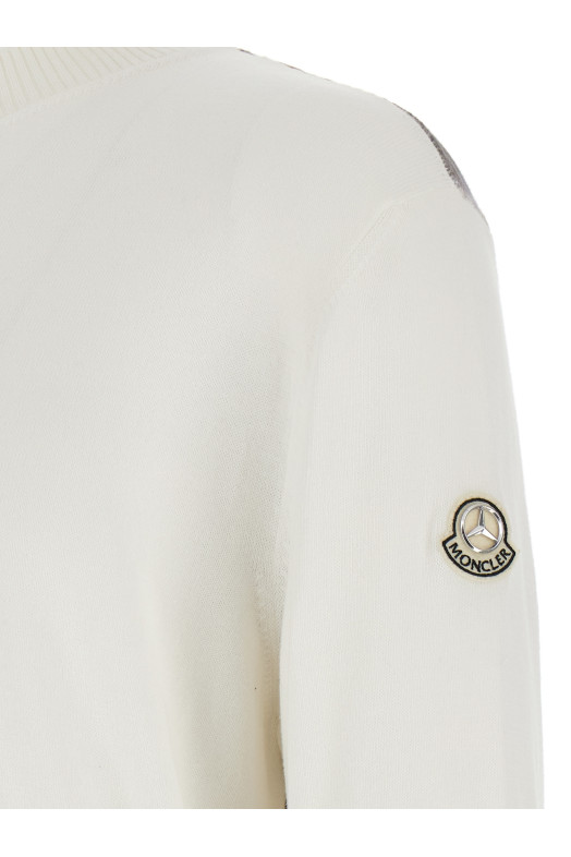 Moncler x Mercedes-Benz by Nigo Джерси белый MONCLER GENIUS K14019C00004M1113034 Moncler x Mercedes-Benz by Nigo Джерси белый MONCLER GENIUS K14019C00004M1113034