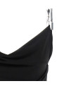'Draped Washing Clip Gala' top Black 'Draped Washing Clip Gala' top Black