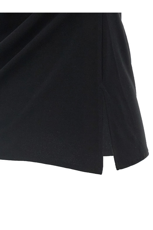 'Draped Washing Clip Gala' top Black 'Draped Washing Clip Gala' top Black