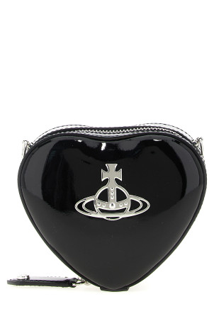Міні-сумка через плече VIVIENNE WESTWOOD 'Mini Heart' Чорний 58020003WL001ON403 Міні-сумка через плече VIVIENNE WESTWOOD 'Mini Heart' Чорний 58020003WL001ON403
