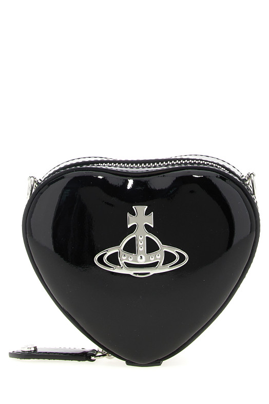Міні-сумка через плече VIVIENNE WESTWOOD 'Mini Heart' Чорний 58020003WL001ON403 Міні-сумка через плече VIVIENNE WESTWOOD 'Mini Heart' Чорний 58020003WL001ON403