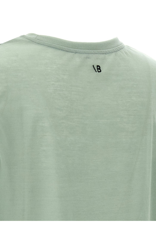 Топ с вышивкой логотипа Зеленый VICTORIA BECKHAM 1125JTS006164AWASABI