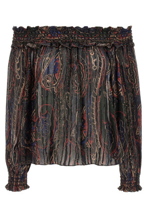 Smock stitch blouse Multicolor Smock stitch blouse Multicolor