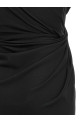 Draped dress Black