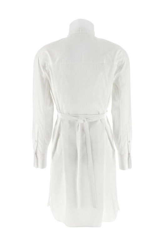 Tuxedo chemisier dress White Tuxedo chemisier dress White