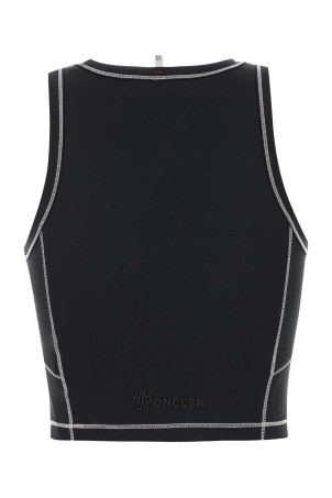Чорний еластичний нейлоновий верх Чорний MONCLER GRENOBLE (8P00001899YG) Чорний еластичний нейлоновий верх Чорний MONCLER GRENOBLE (8P00001899YG)
