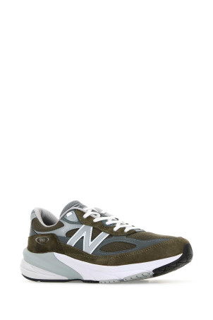 Багатоколірні сітчасті та замшеві кросівки 990v6 Khaki NEW BALANCE (U990OG6) U990OG6  Багатоколірні сітчасті та замшеві кросівки 990v6 Khaki NEW BALANCE (U990OG6) U990OG6
