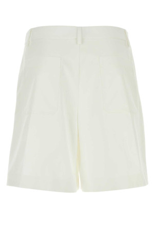 White cotton bermuda shorts VALENTINO GARAVANI (4V3RDD109SF) White cotton bermuda shorts VALENTINO GARAVANI (4V3RDD109SF)