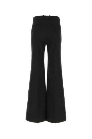 Брюки из черной шерстяной смеси CHLOE (CHC23UPA03063) CHLOÉ Брюки из черной шерстяной смеси CHLOE (CHC23UPA03063) CHLOÉ