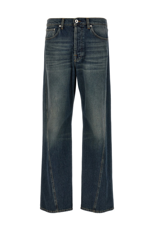 Джинси LANVIN 'Twisted Leg' сині RMTR0051D069P2422 Джинси LANVIN 'Twisted Leg' сині RMTR0051D069P2422