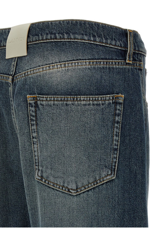 Джинси LANVIN 'Twisted Leg' сині RMTR0051D069P2422 Джинси LANVIN 'Twisted Leg' сині RMTR0051D069P2422