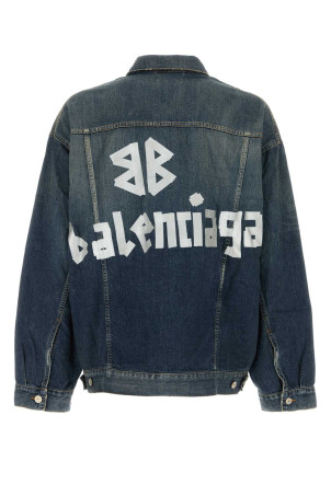 Джинсова куртка оверсайз BALENCIAGA (738738TRWA7) Джинсова куртка оверсайз BALENCIAGA (738738TRWA7)