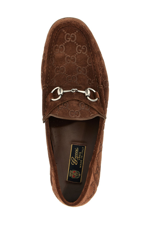 Мокасины GUCCI 'Horsebit 1953' коричневые 816185AADWC2256 Мокасины GUCCI 'Horsebit 1953' коричневые 816185AADWC2256