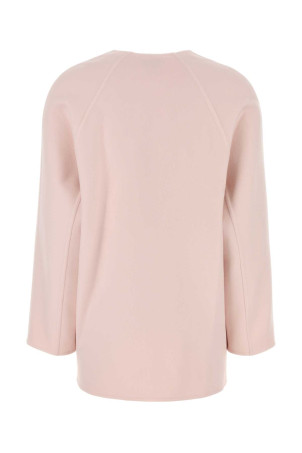 Pastel pink wool blend cardigan BOTTEGA VENETA (836337V3OO0)
