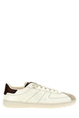Leather sneakers White