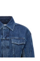 Motorcycle' denim jacket Blue