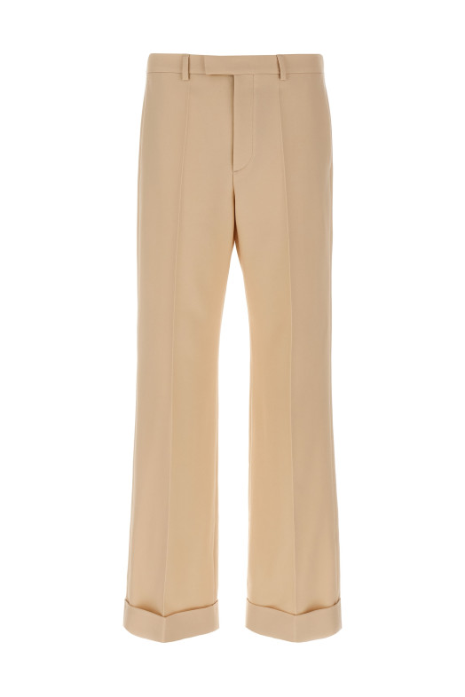 Формальные брюки Valentino Garavani Бежевый 6V0RBM959EB581 Формальные брюки Valentino Garavani Бежевый 6V0RBM959EB581