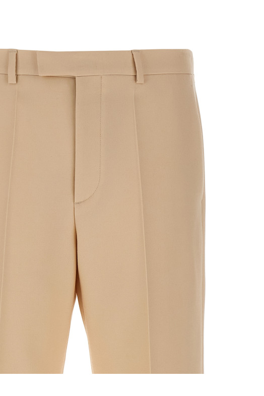 Формальные брюки Valentino Garavani Бежевый 6V0RBM959EB581 Формальные брюки Valentino Garavani Бежевый 6V0RBM959EB581