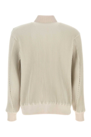 Бомбер з поліестеру кольору слонової кістки HOMME PLISSE' ISSEY MIYAKE (HP48FC256) HOMME PLISSE' ISSEY MIYAKE Бомбер з поліестеру кольору слонової кістки HOMME PLISSE' ISSEY MIYAKE (HP48FC256) HOMME PLISSE' ISSEY MIYAKE