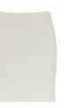 Double face knit skirt White Double face knit skirt White
