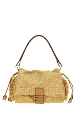 Сумка через плече FENDI 'Mamma Baguette Medium' Бежева 8BR833AV5JF17A1 Сумка через плече FENDI 'Mamma Baguette Medium' Бежева 8BR833AV5JF17A1