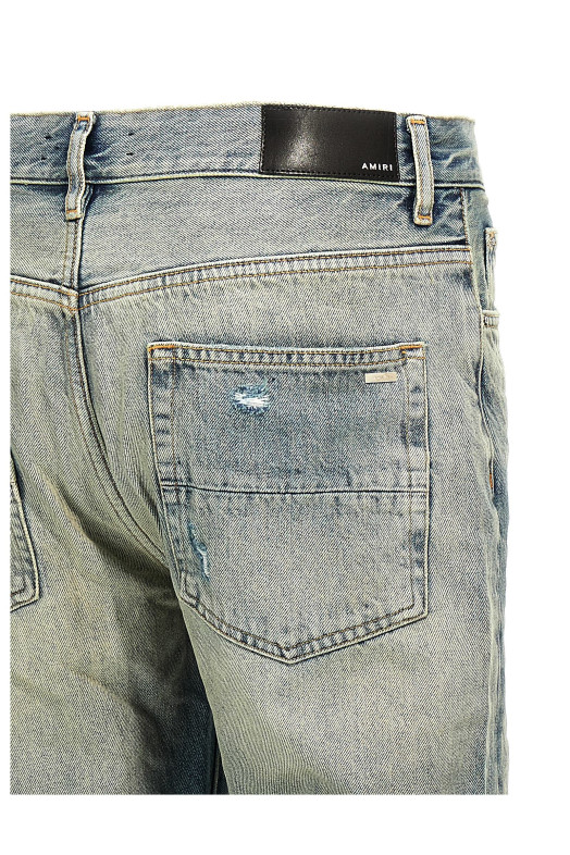 Джинсы AMIRI 'Released Hem' Синий AMDNGH1038ANTIQUEINDIGO Джинсы AMIRI 'Released Hem' Синий AMDNGH1038ANTIQUEINDIGO