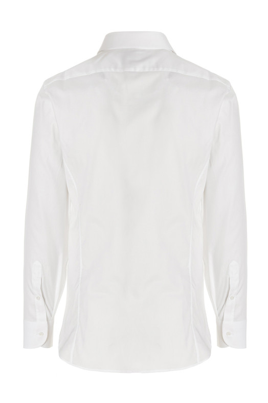 Сорочка з вишитим логотипом Біла GUCCI 699554ZAJOM9000 Сорочка з вишитим логотипом Біла GUCCI 699554ZAJOM9000