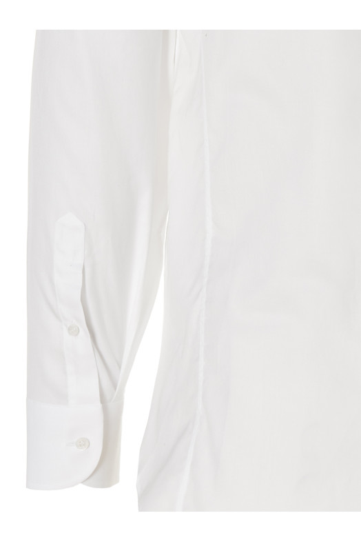 Сорочка з вишитим логотипом Біла GUCCI 699554ZAJOM9000 Сорочка з вишитим логотипом Біла GUCCI 699554ZAJOM9000