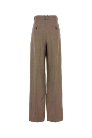 Двухцветные шерстяные брюки SAINT LAURENT (824389Y1I25) Двухцветные шерстяные брюки SAINT LAURENT (824389Y1I25)