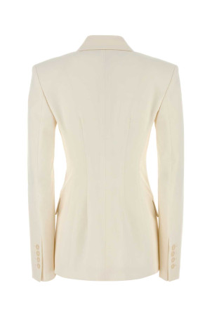 Ivory stretch gabardine blazer Beige THE ANDAMANE (T173031ATNW050) Ivory stretch gabardine blazer Beige THE ANDAMANE (T173031ATNW050)